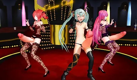 Topless gadis-gadis di atas vidio forno xxx panggung di sebuah konser
